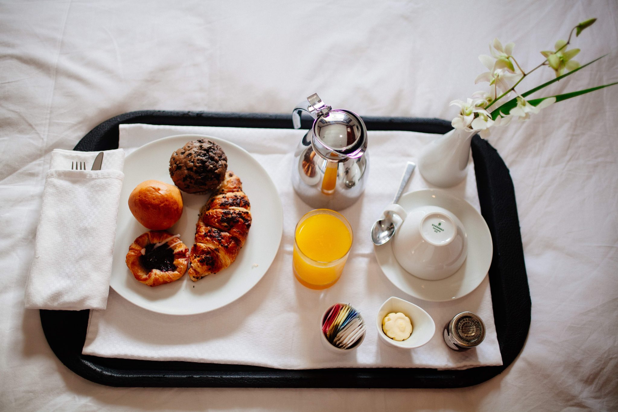 Room service breakfast