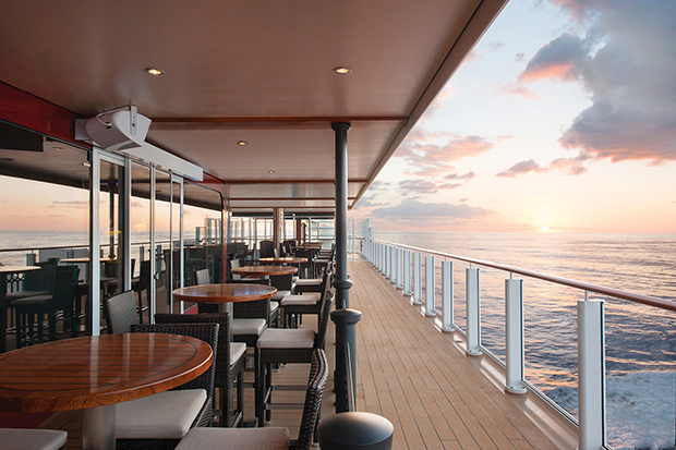 Casual yet lovely is one way to describe dining on a Norwegian cruise.