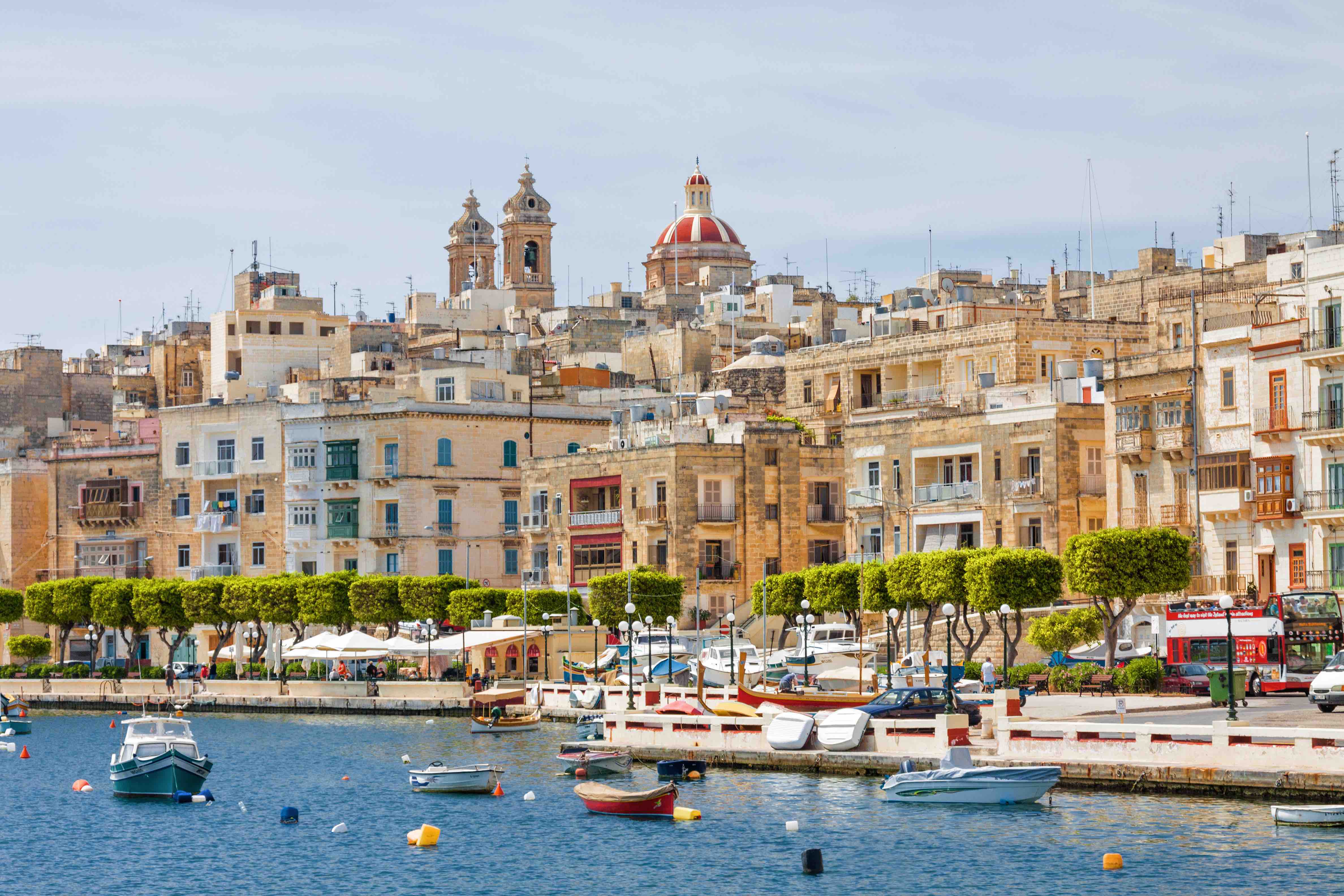 Harbor of Valletta, Malta 