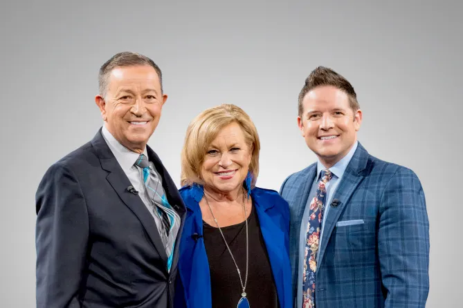 Roy Ice, Mike Tucker and Sandi Patty