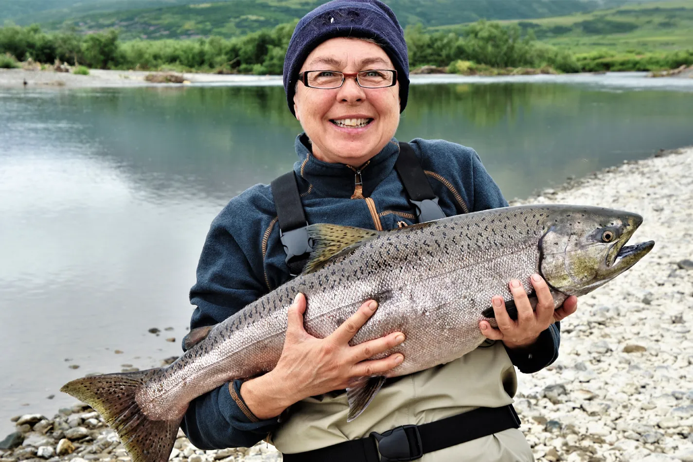 Fishing for Salmon in Alaska
