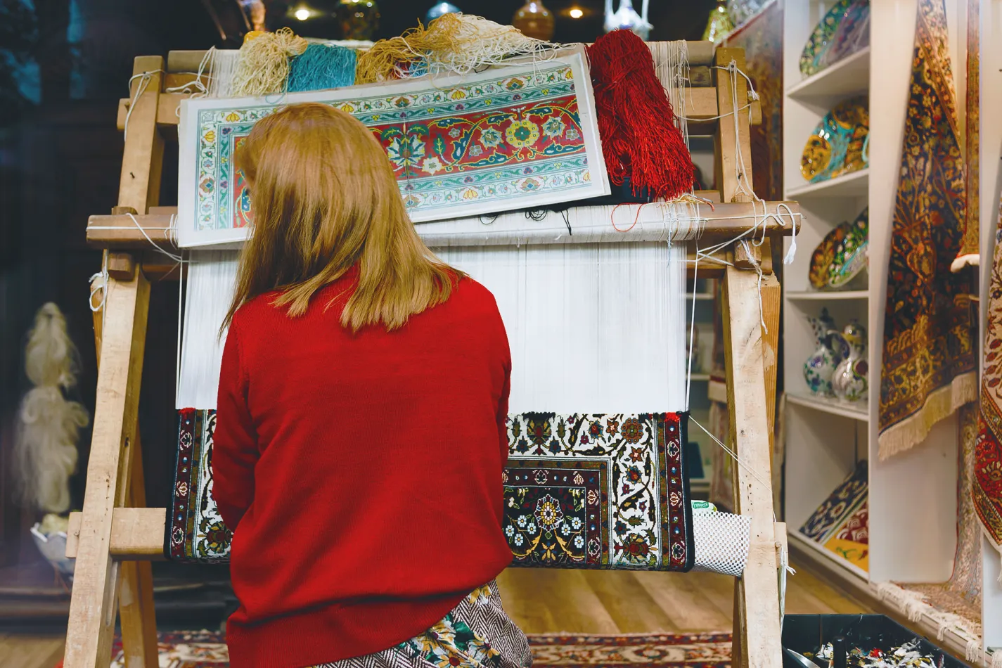 Turkish Carpet Weaving