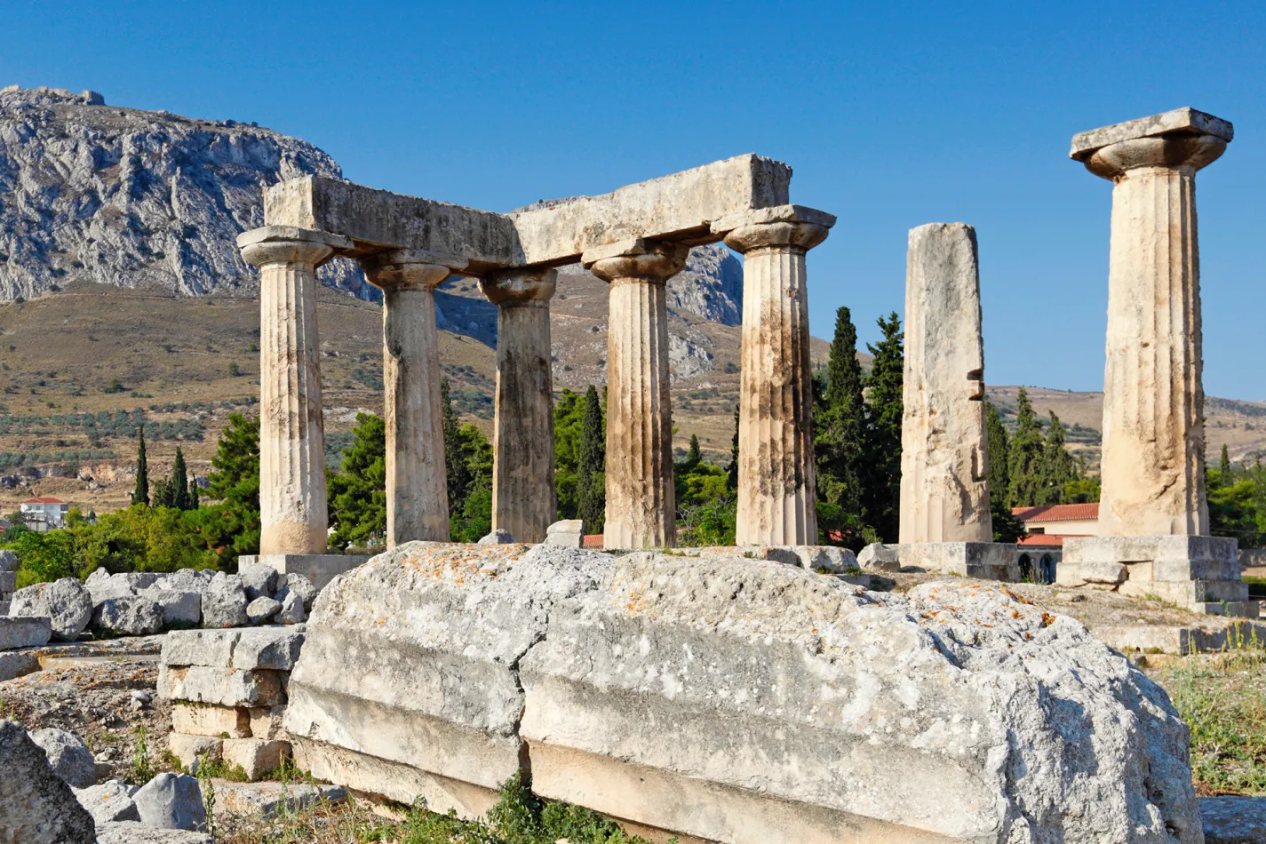 Ruins in Corinth, Greece