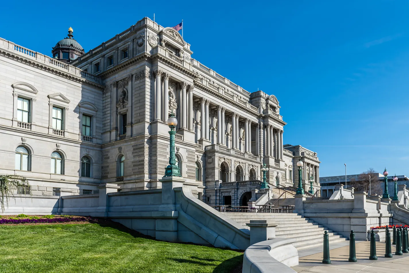 Outside of the Library of Congress