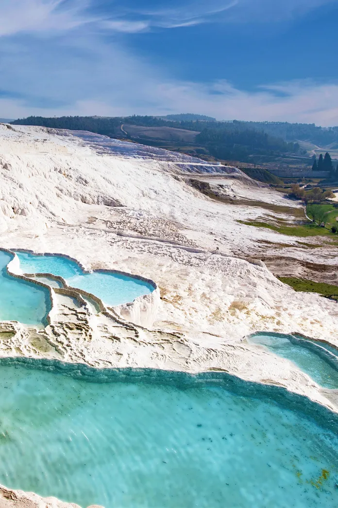 Thermal pools at Pamukkale