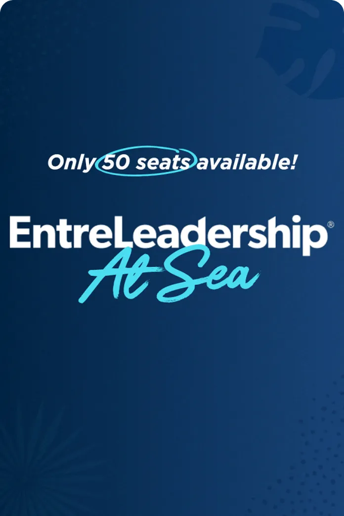 EntreLeadership at Sea - Only 50 seats available!