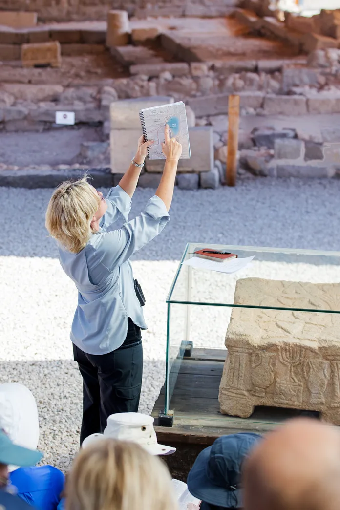 Kristi McClelland teaching at Magdala