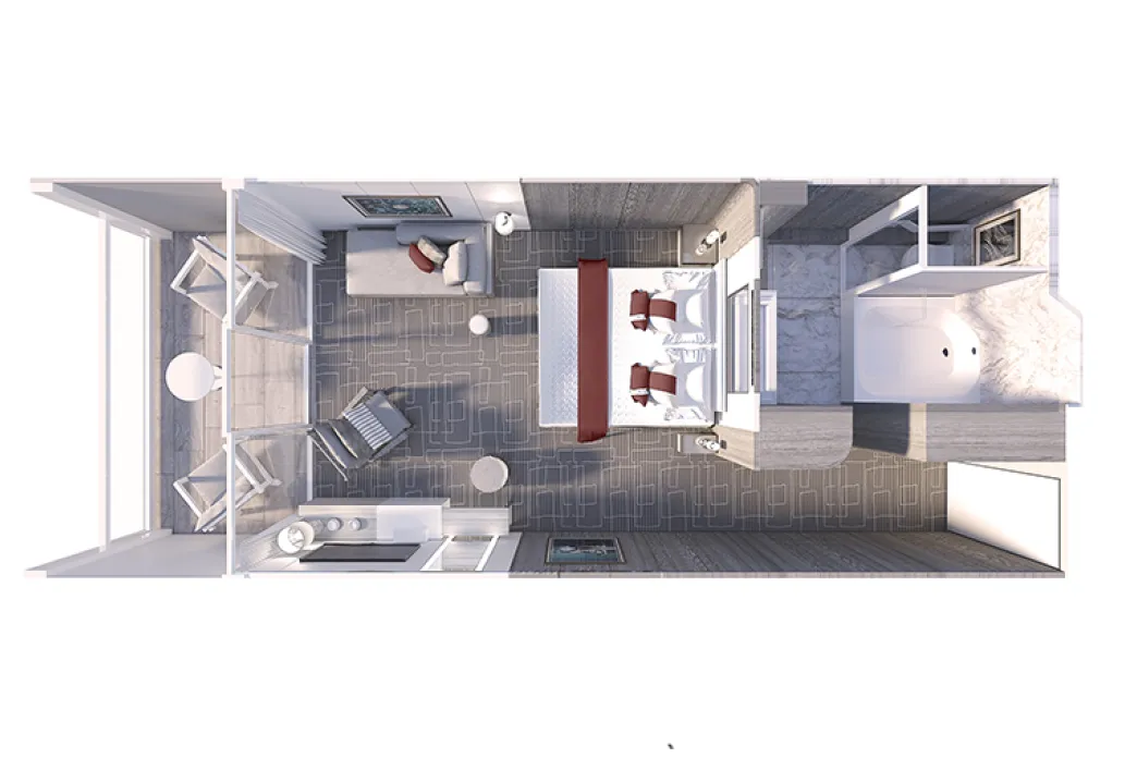 Celebrity Beyond - Aqua Suite floor plan