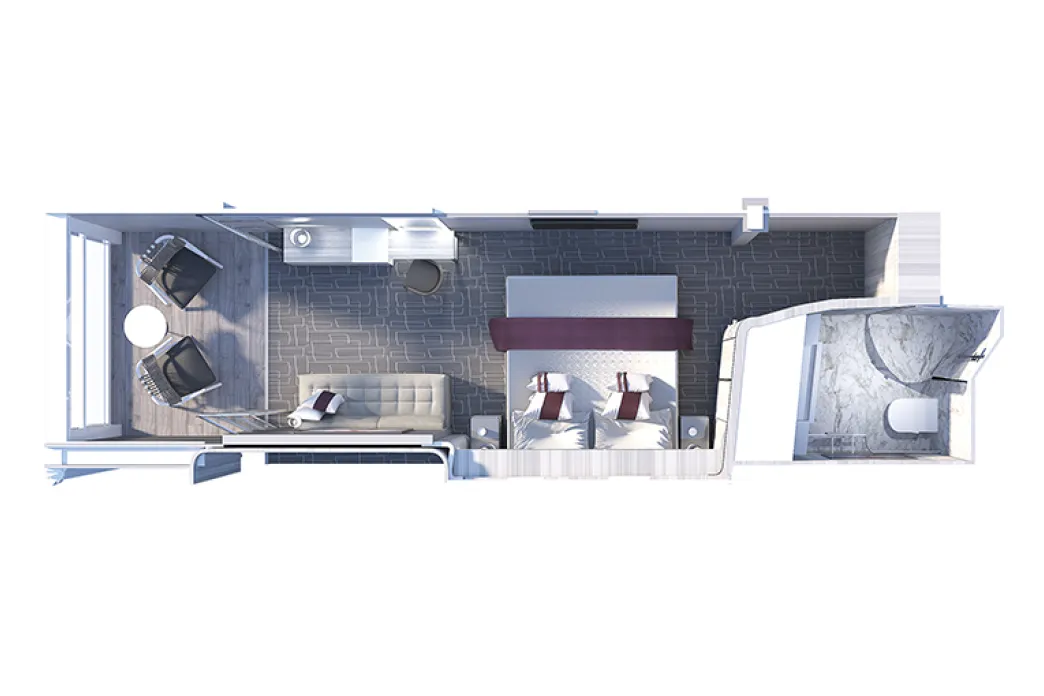 Celebrity Edge - Concierge AquaClass floor plan