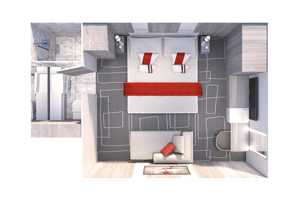 Celebrity Edge - Inside floor plan