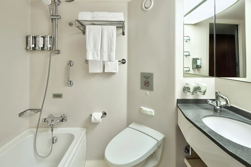 Holland America Line Eurodam - Verandah Stateroom bathroom