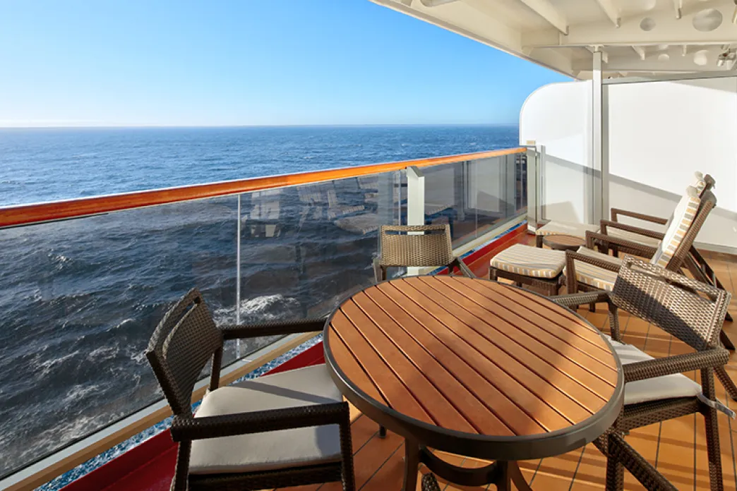 Holland America Line Oosterdam - Neptune Suite deck
