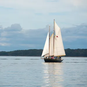 Ship in New England