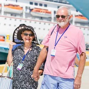 Couple on Mexican Cruise