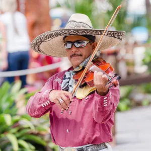 Man playing Violin